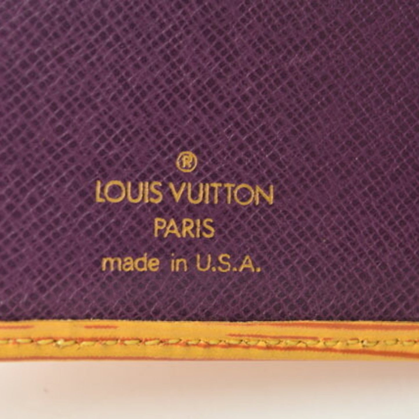 Louis Vuitton  Wallet Epi Vintage Discontinued  Folding M63549 Tassili Yellow