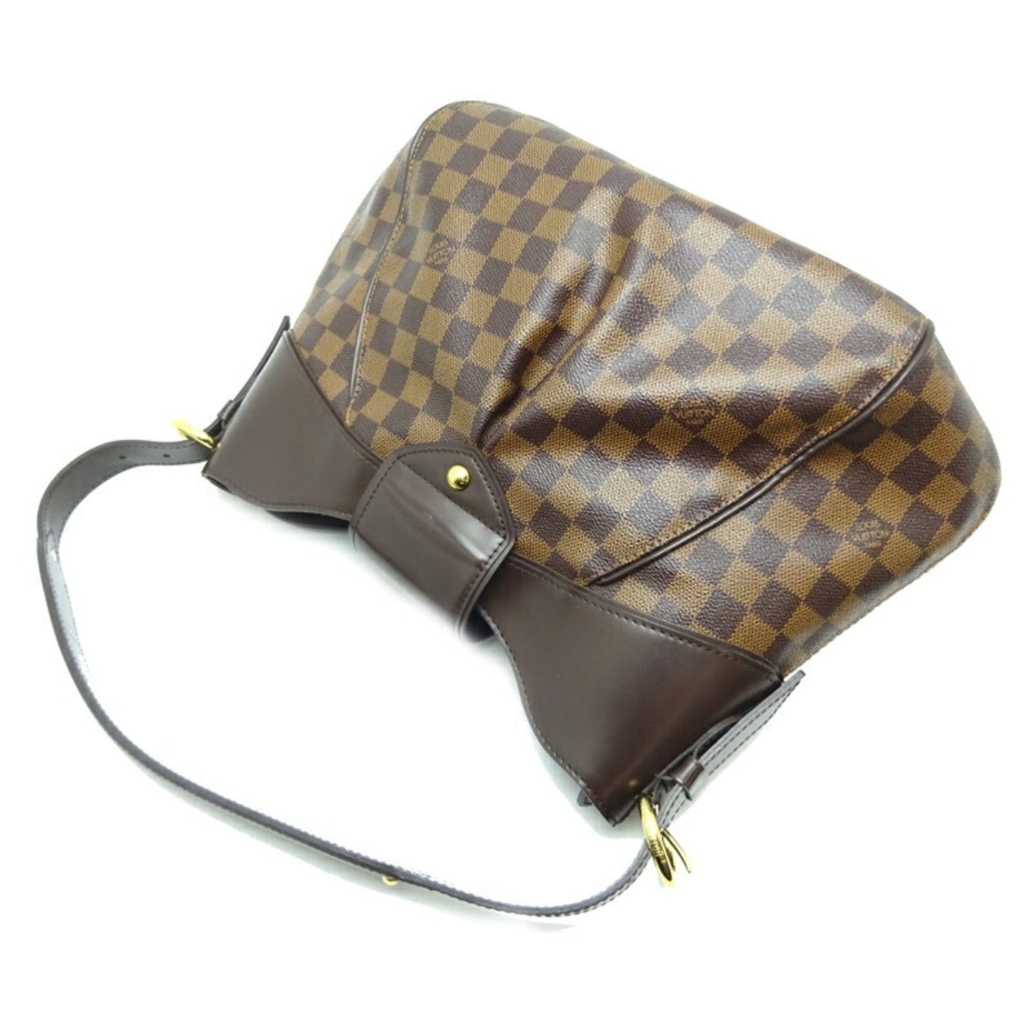 Louis Vuitton  Sistina MM Women's Shoulder Bag N41541 Damier Ebene [Brown]