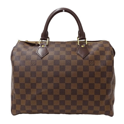 Louis Vuitton  Bag Damier Women's Handbag Speedy 30 Brown M41526