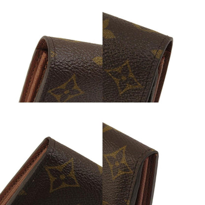 Louis Vuitton  M60531 Portefeuille Sarah Monogram Long Wallet Canvas Women's