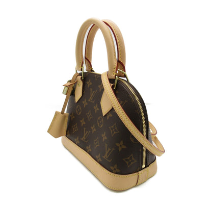 LOUIS VUITTON Alma BB Brown Monogram PVC coated canvas M53152