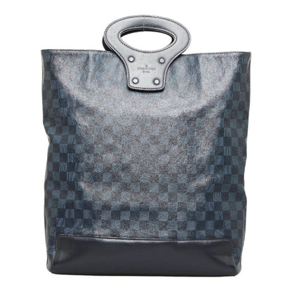 Louis Vuitton  Damier Cobalt Tote NS Handbag Shoulder Bag N51100 Navy PVC Leather Women's