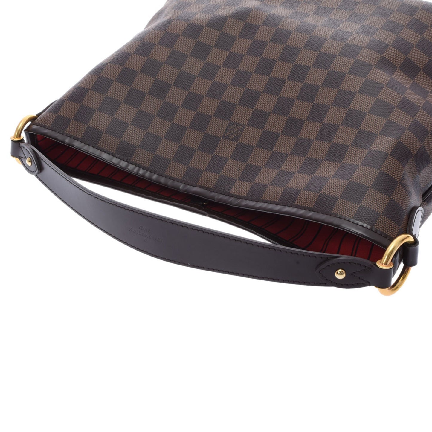 Louis Vuitton  Damier Delightful PM Brown N41459 Ladies Canvas One Shoulder Bag