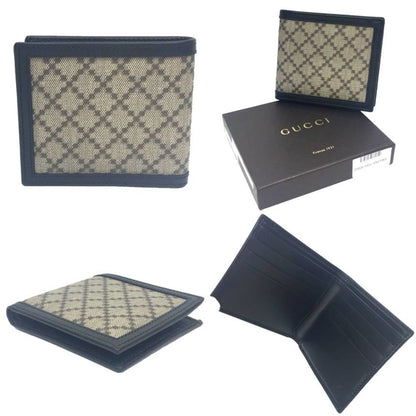 Gucci Diamante Bifold Wallet Billfold Men's