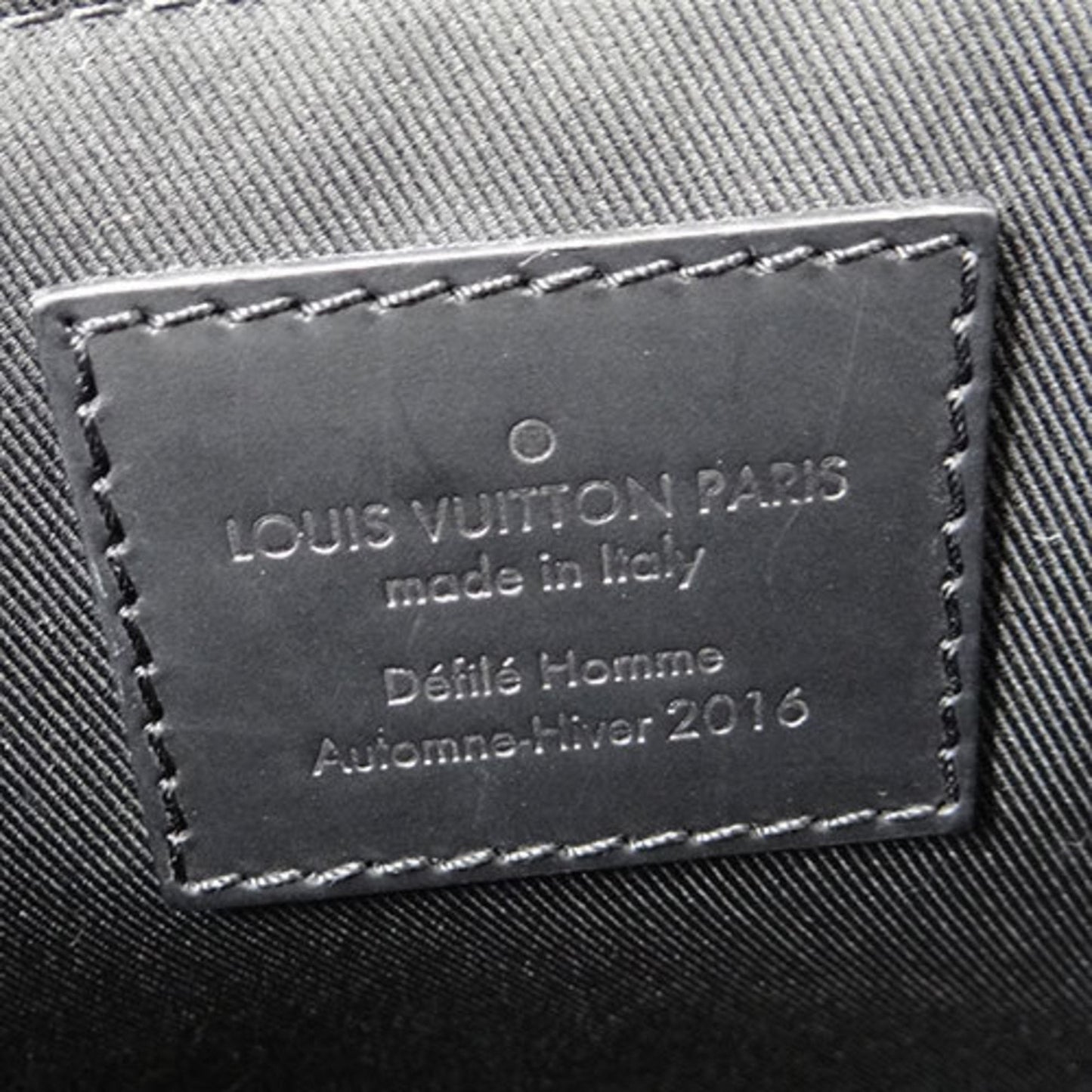 Louis Vuitton  Bag Monogram Eclipse Men's Shoulder Voyage PM M40511 Gray Black