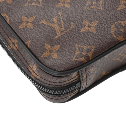 Louis Vuitton  Monogram Solar Ray Utility Side Bag Brown M44477 Men's Canvas Waist