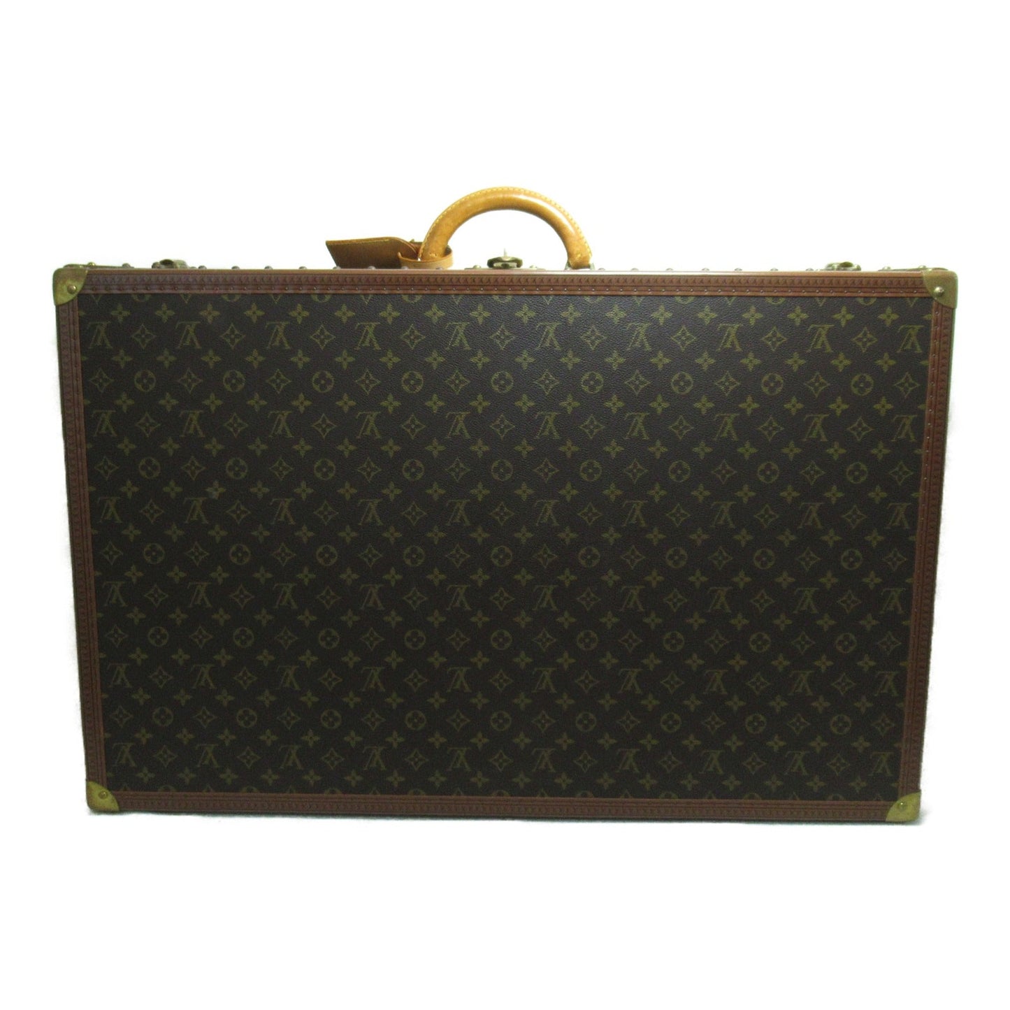 Louis Vuitton  alzer 80 trunk Brown Monogram PVC coated canvas M21222