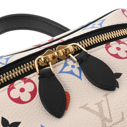 Louis Vuitton  Monogram Game On Vanity PM Bron M57458 Women's Canvas Bag