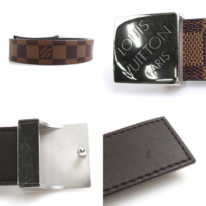 Louis Vuitton  Belt Damier Centure Carre Canvas Ebene  M6803