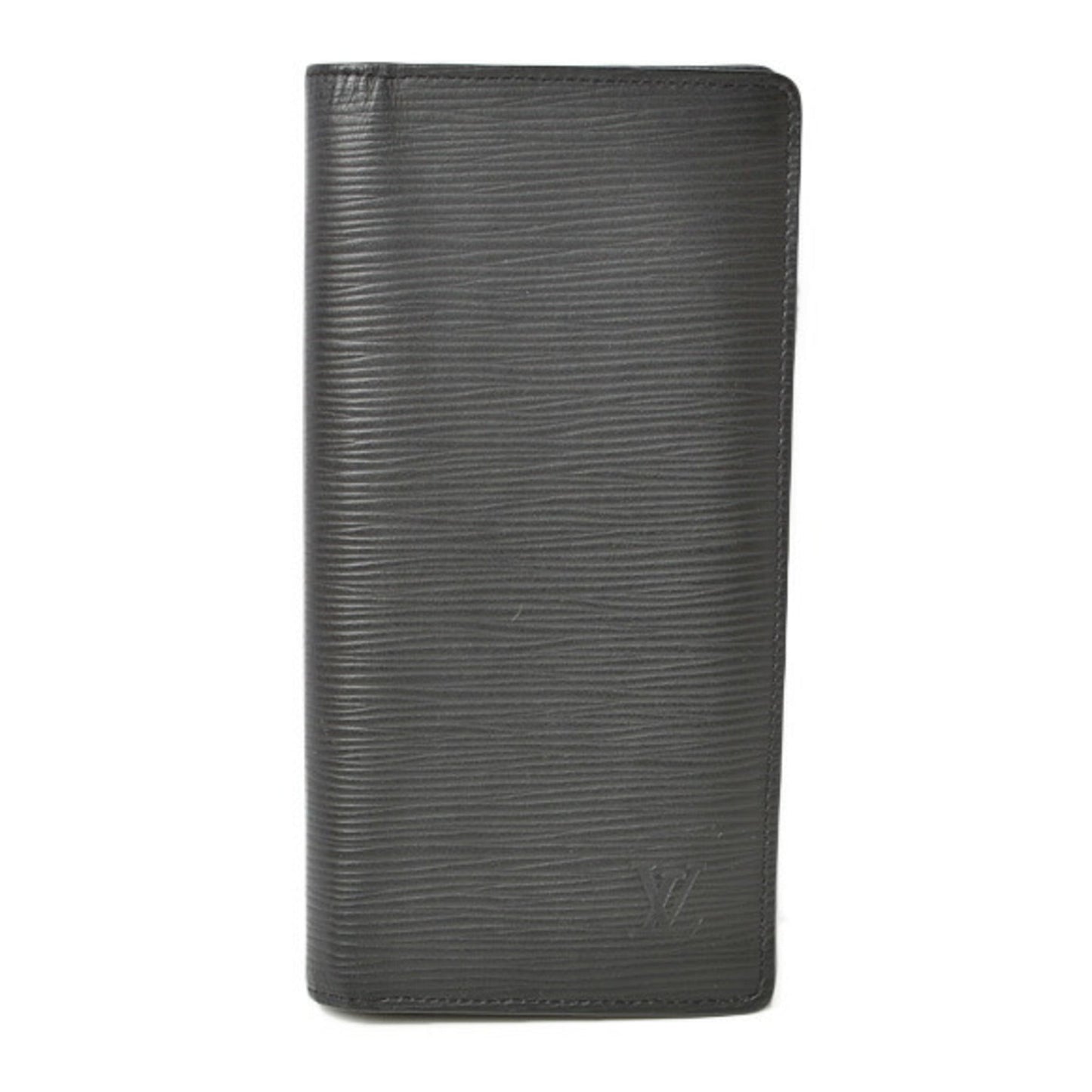 Louis Vuitton  Wallet Men's  Long Portefeuille Brother Epi Noir M60622