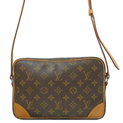 Louis Vuitton  Shoulder Bag Trocadero 27 Brown Beige Gold Monogram M51274 Canvas Nume MB1024