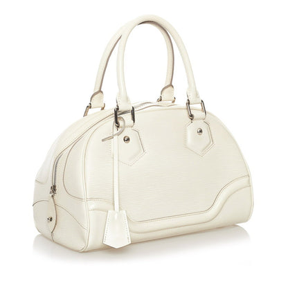 Louis Vuitton  Epi Montaigne PM Handbag M5932J White Leather Ladies Louis Vuitton