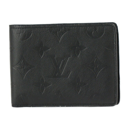 Louis Vuitton  Portefeuille Multiple Bifold Wallet M62901 Monogram Shadow Noir Black