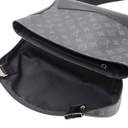 Louis Vuitton  Bag Monogram Eclipse Men's Shoulder Voyage PM M40511 Gray Black