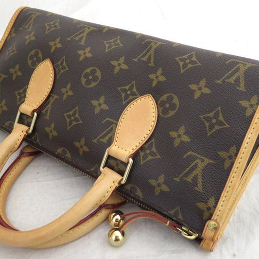 Louis Vuitton  Handbag Monogram Popincourt Canvas Brown Women's M40009 e54399a