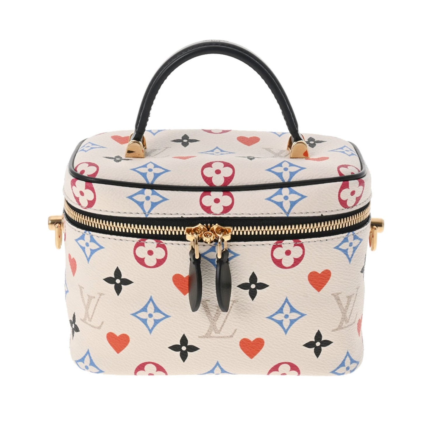 Louis Vuitton  Monogram Game On Vanity PM Bron M57458 Women's Canvas Bag