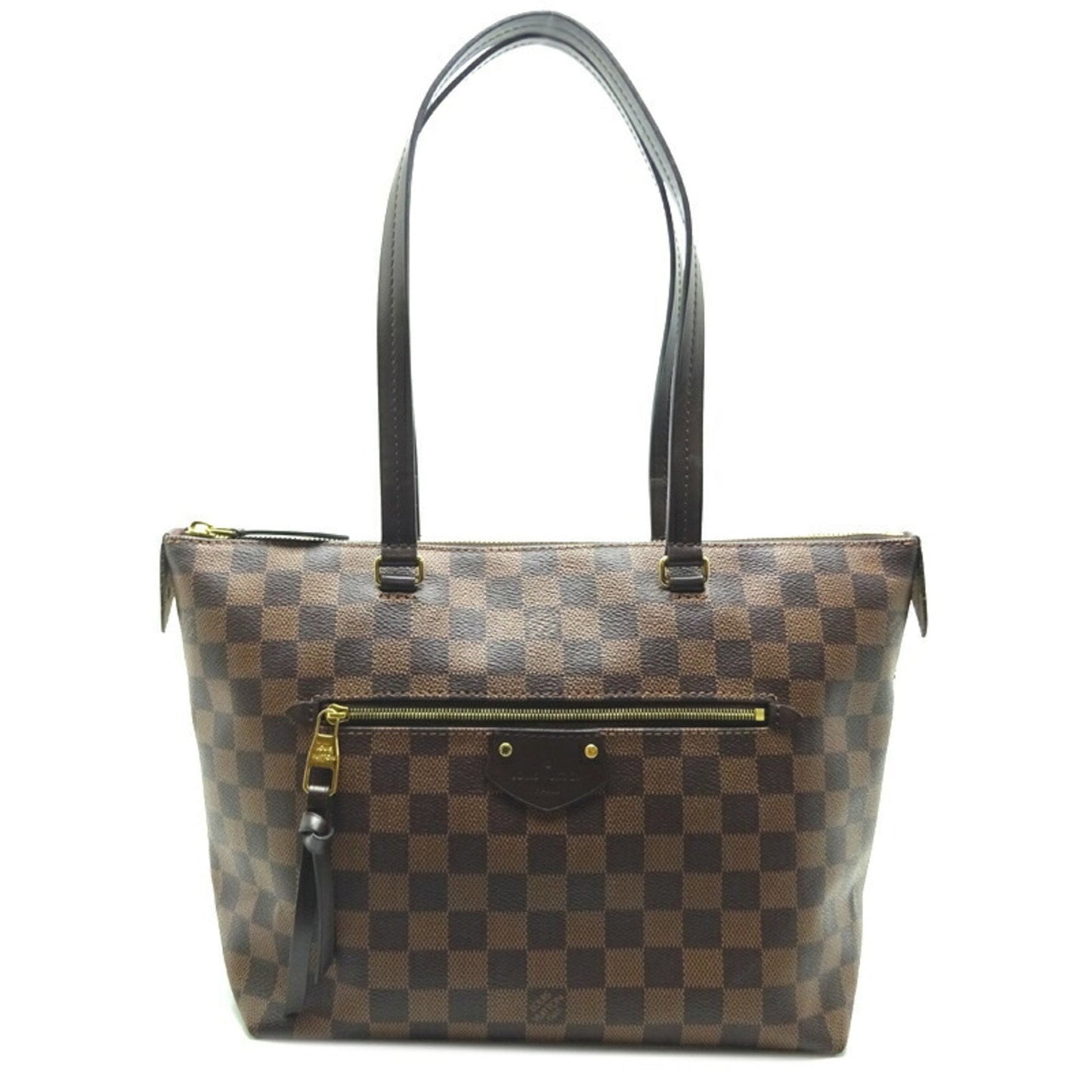 Louis Vuitton  Jena PM Women's Shoulder Bag N41012 Damier Ebene (Brown)