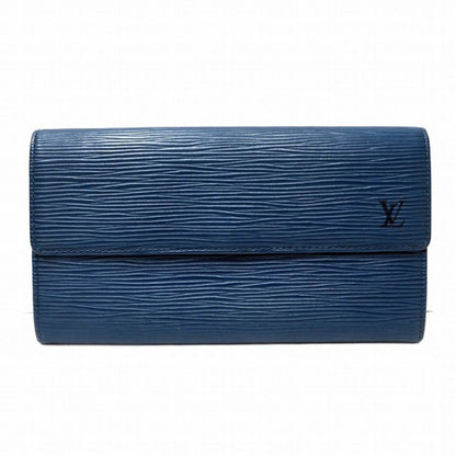 Louis Vuitton  Epi Pochette Porto Mone Credit M63565 Long Wallet Bifold