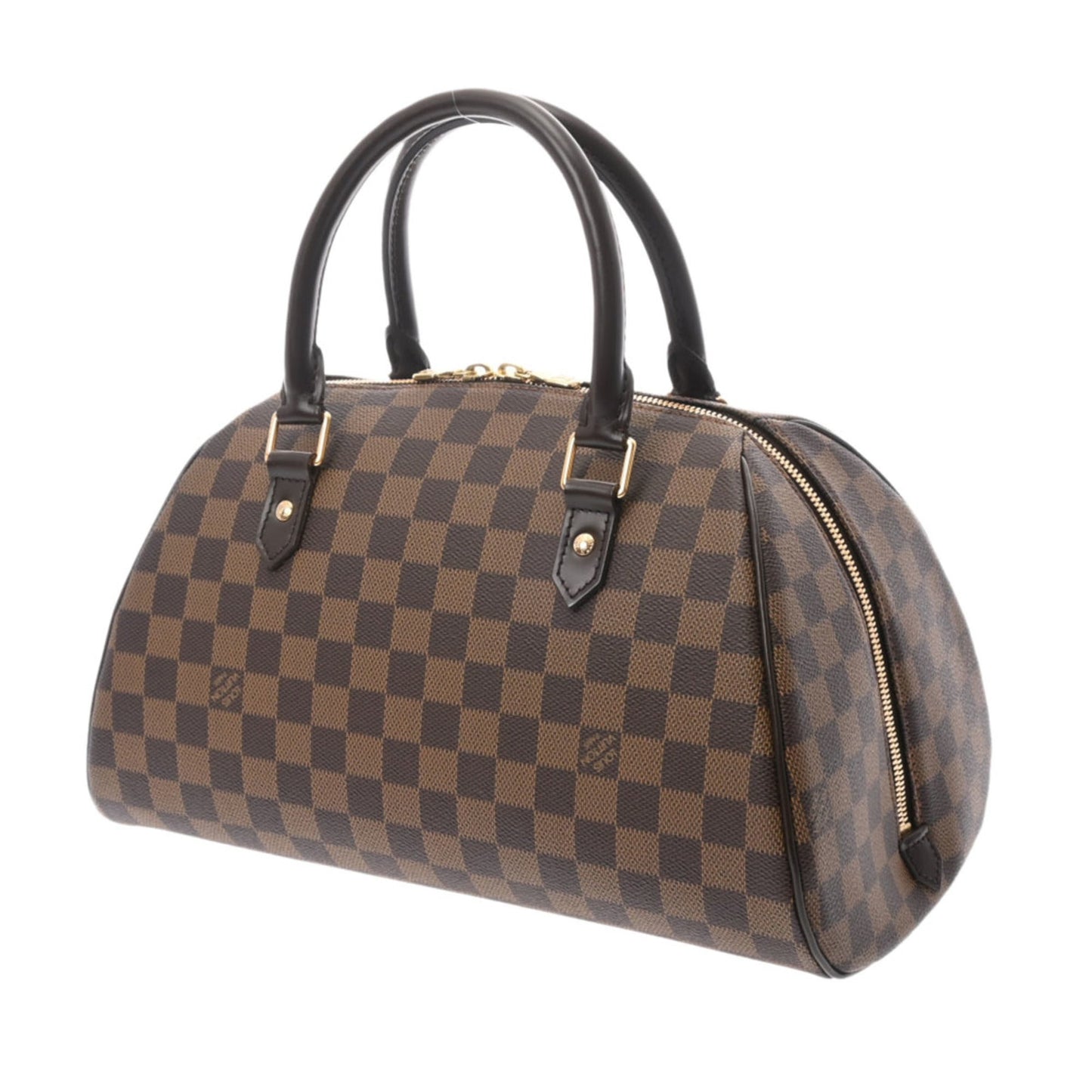 Louis Vuitton  Damier Rivera MM Brown N41434 Ladies Canvas Handbag