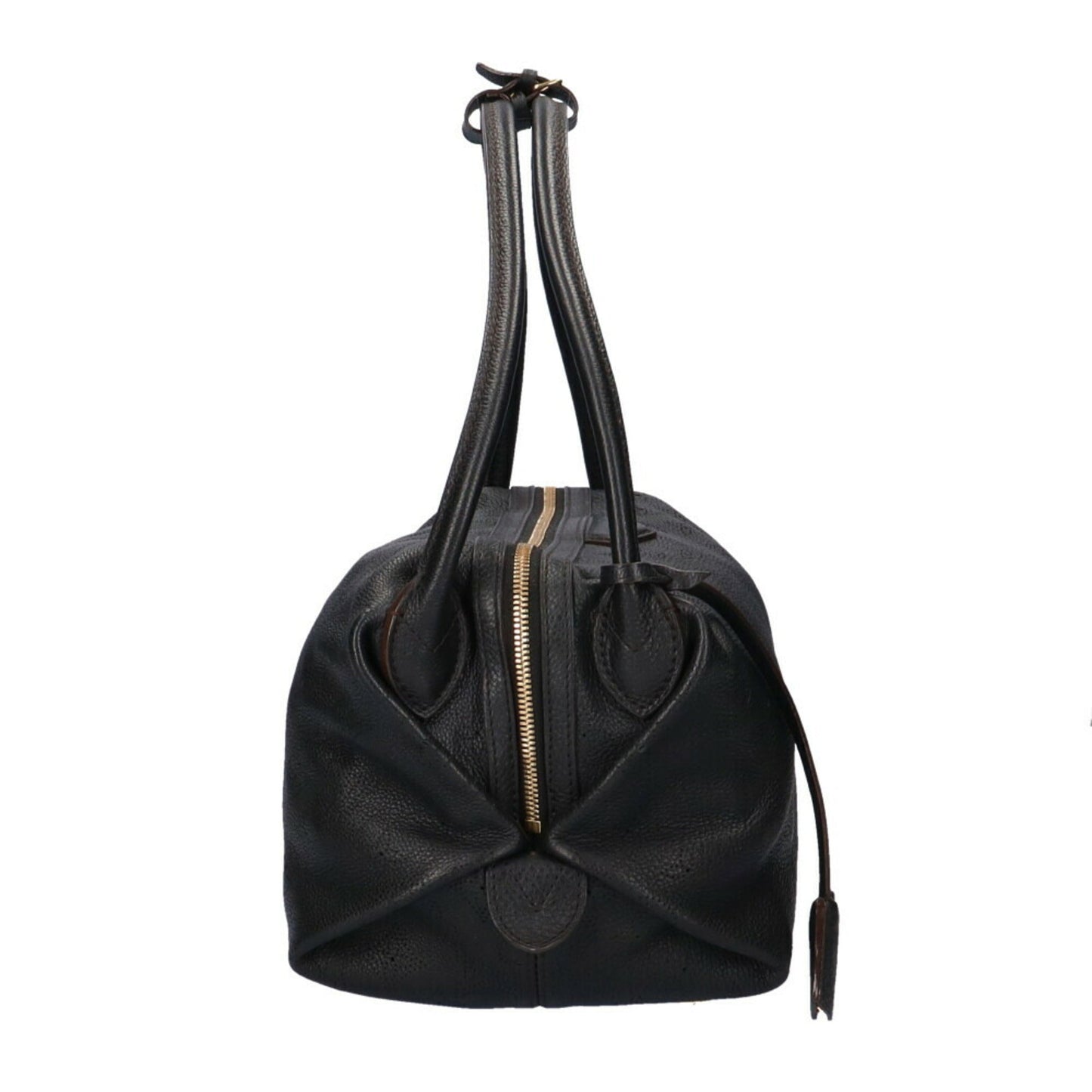 Louis Vuitton  Galatea PM Mahina Shoulder Bag Noir Ladies