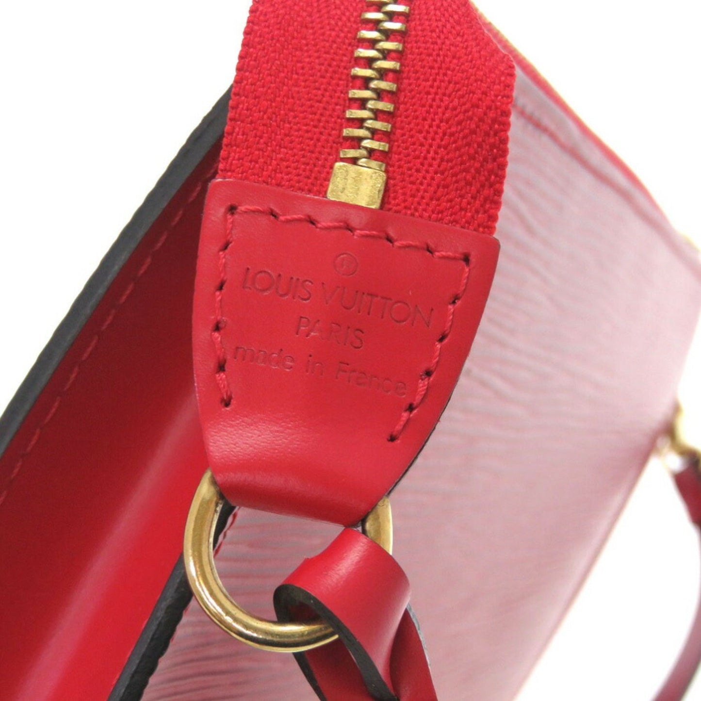 Louis Vuitton  Epi Pochette Accessory Red M52947 Handbag 0193 Louis Vuitton