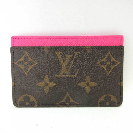 Louis Vuitton  Accessory Porte Cult Sempur Vivienne Multicolor Card Case Women's Monogram M81729 LOUISVUITTON