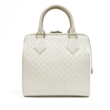 Louis Vuitton 2Way Bag Damier Facet Speedy M48903 White Women's Leather