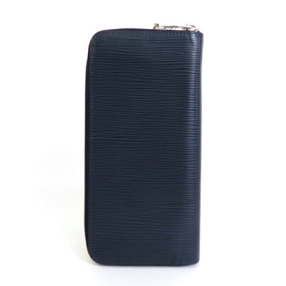 Louis Vuitton  Round Zipper Long Wallet Epi Zippy Vertical Leather Blue Marine Men's M61828