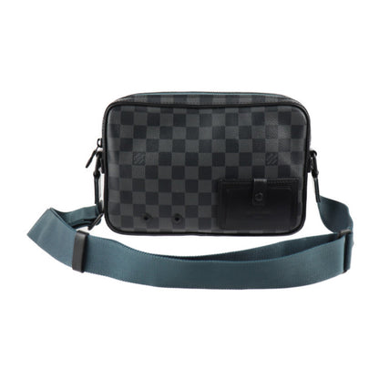 Louis Vuitton  Alpha Messenger Shoulder Bag N40188 Damier Graphite Canvas Leather Black