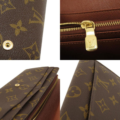 Louis Vuitton  M60531 Portefeuille Sarah Monogram Long Wallet Canvas Women's