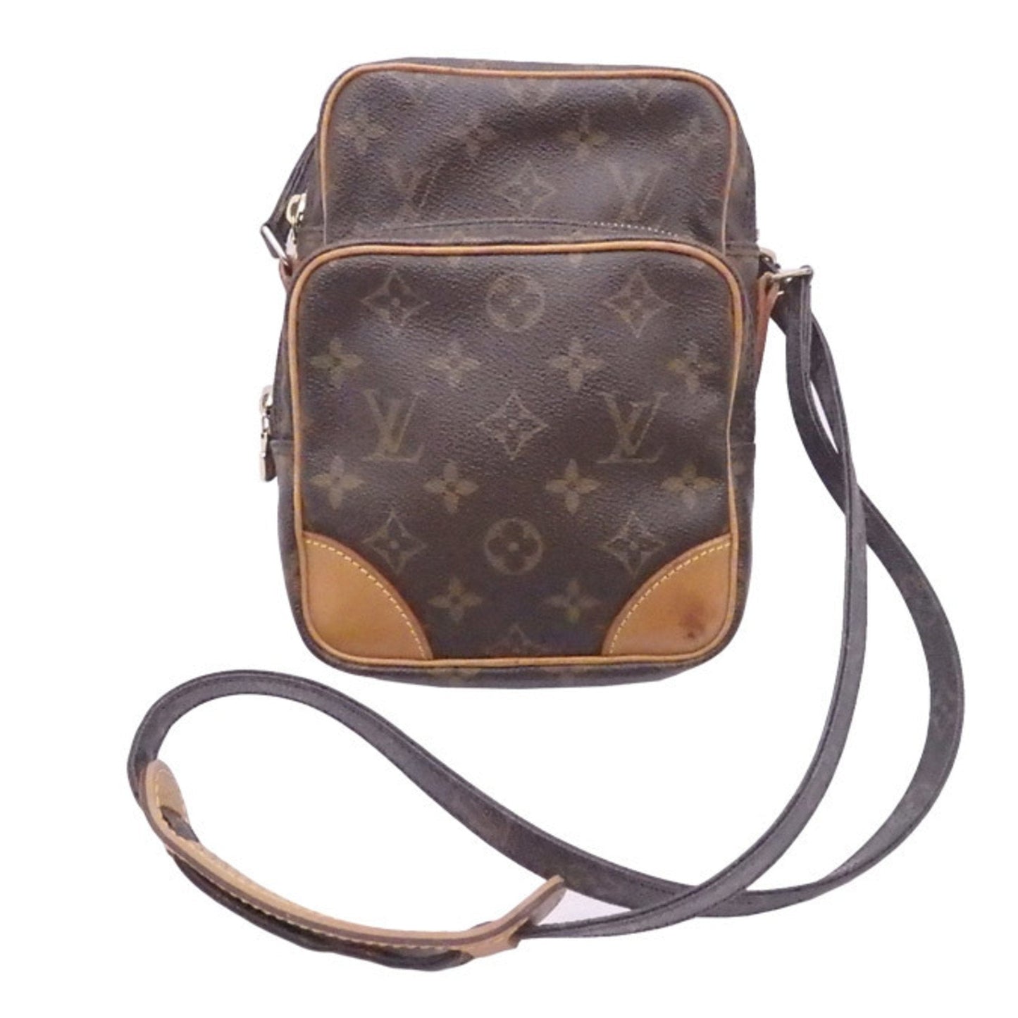 Louis Vuitton  Diagonal Shoulder Bag Monogram Amazon Canvas Brown  M45236 e54348a