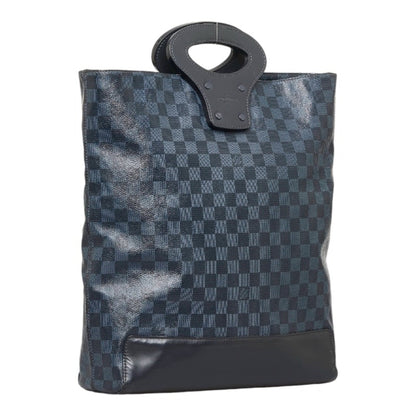 Louis Vuitton  Damier Cobalt Tote NS Handbag Shoulder Bag N51100 Navy PVC Leather Women's