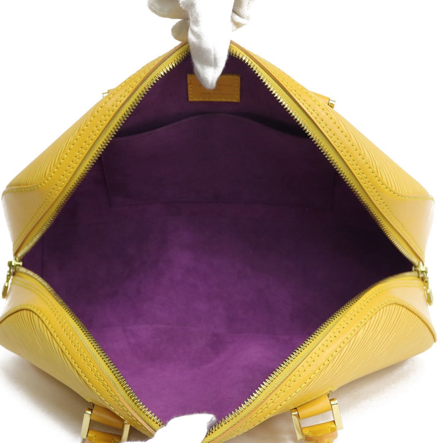 Louis Vuitton  Handbag Epi Jasmine M52089 Yellow Ladies