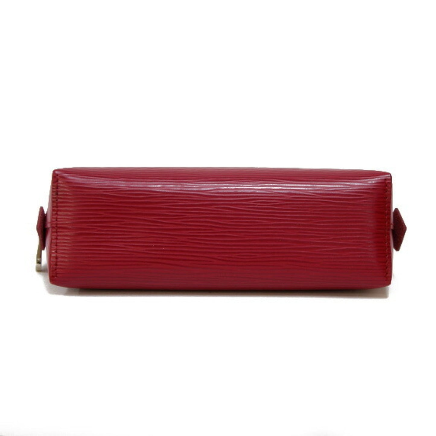 Louis Vuitton  Epi Pochette Tick Leather Fuchsia Engine Makeup Pouch Louis Vuitton  Women's Men's