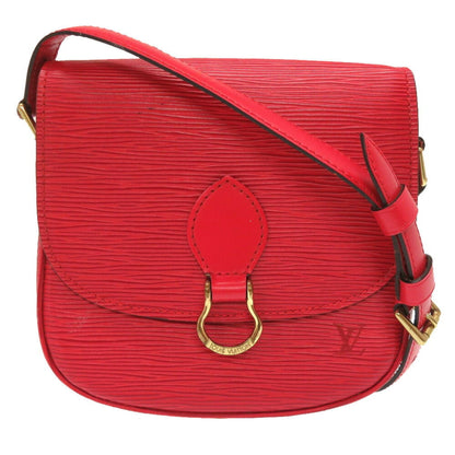 Louis Vuitton  Epi Mini Saint-Cloud Castilian Red M52217 Shoulder Bag