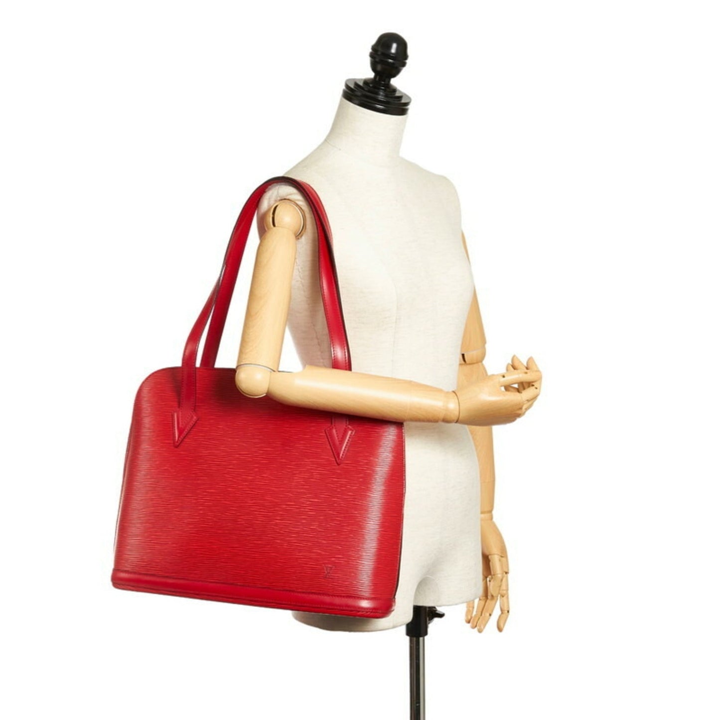 Louis Vuitton  Epi Lussac Shoulder Bag M52287 Castilian Red Leather Ladies Louis Vuitton