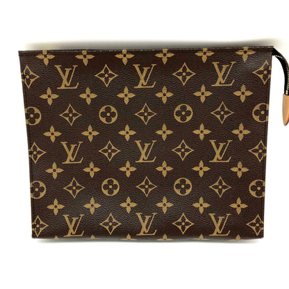 Louis Vuitton  Posh Toilette 26 M47542 Brown Gold Hardware Pouch Monogram Women's Second Bag