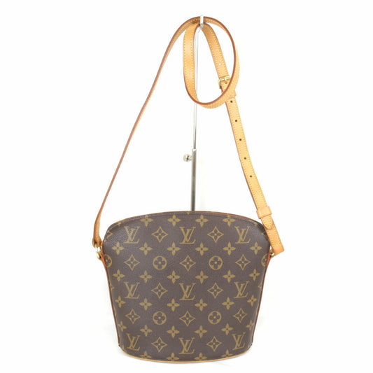 LOUIS VUITTON Drouot M51290 Shoulder Bag Monogram Canvas Women's