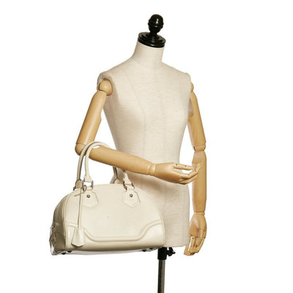 Louis Vuitton  Epi Montaigne PM Handbag M5932J White Leather Ladies Louis Vuitton