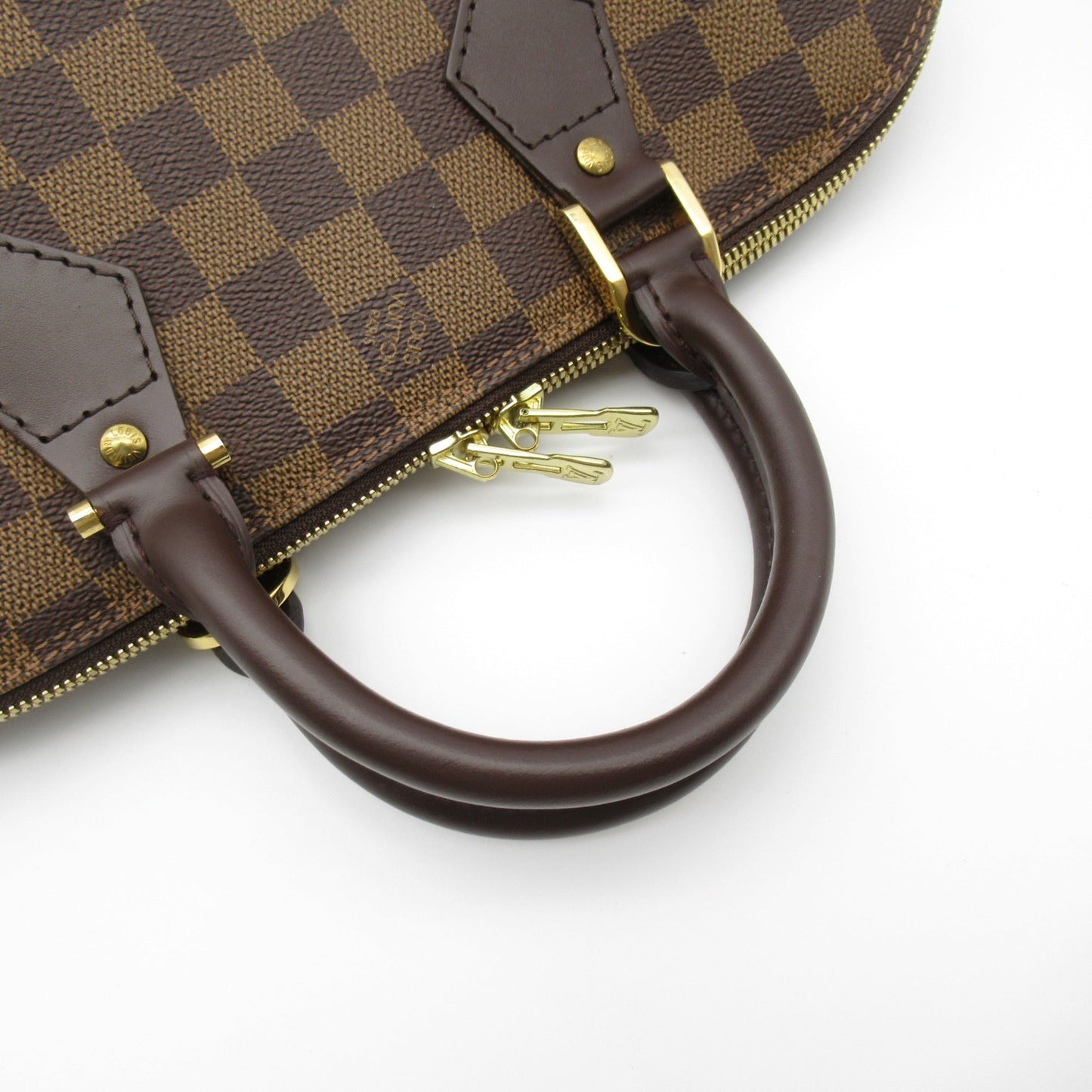 LOUIS VUITTON Alma PM Brown Ebene Damier PVC coated canvas N51131