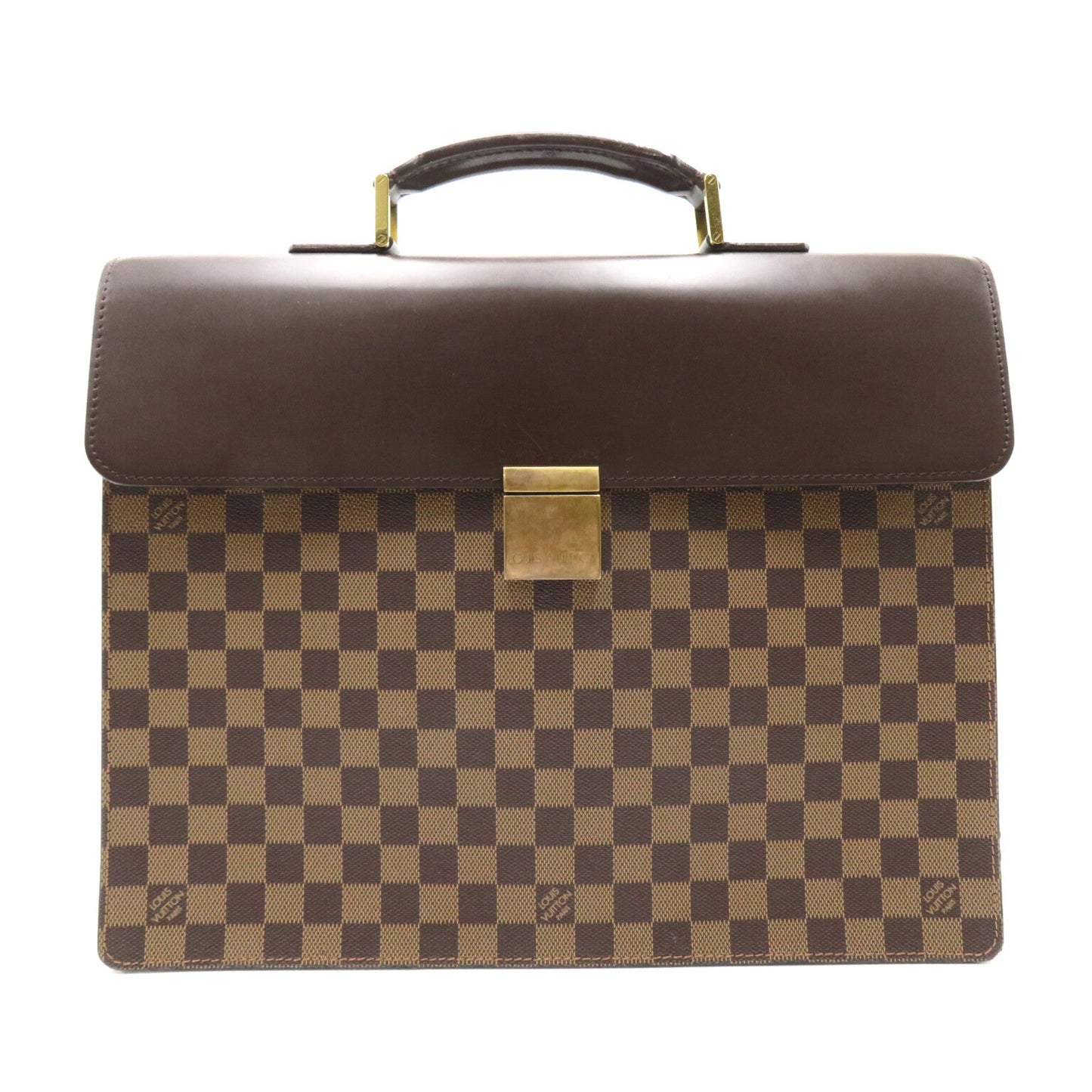 LOUIS VUITTON Altona PM Brown Ebene Damier PVC coated canvas N53315