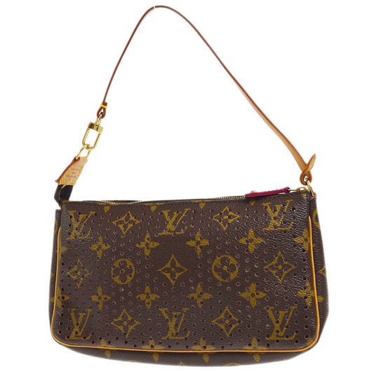 Louis Vuitton ★ 2006 POCHETTE ACCESSOIRES HAND Bag MONOGRAM PERFO M95183 70223