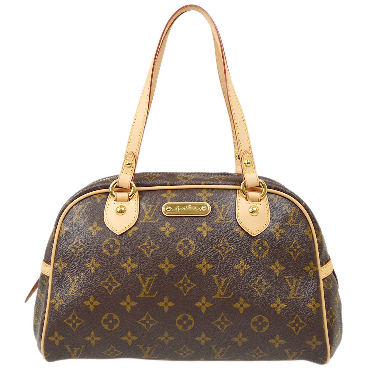 Louis Vuitton ★ 2009 MONTORGUEIL PM MONOGRAM M95565 90123