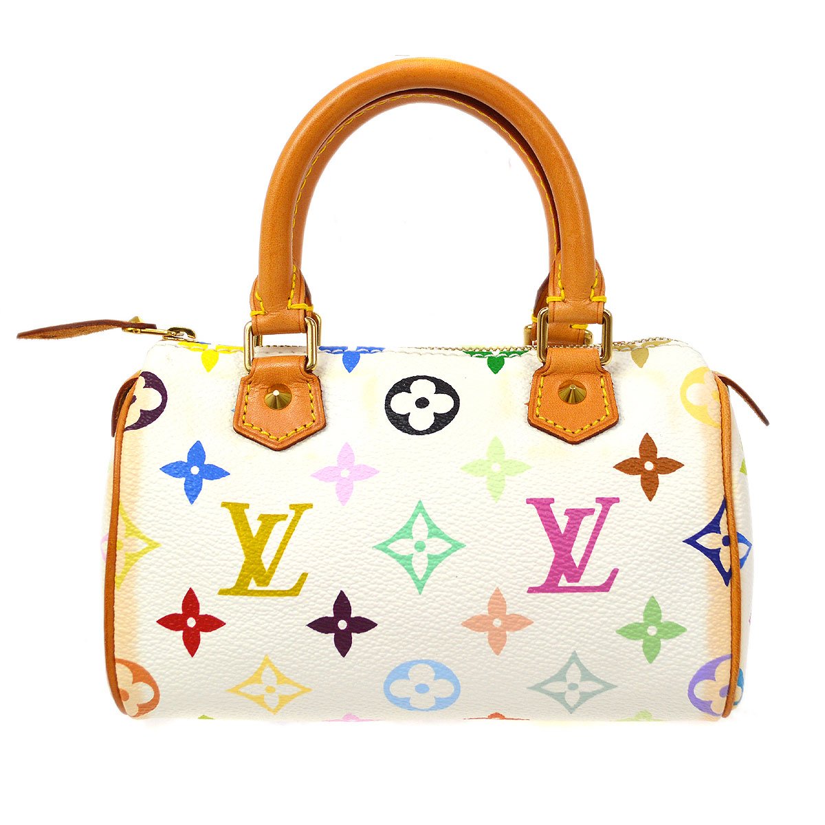 LOUIS VUITTON 2003 MINI SPEEDY MONOGRAM MULTICOLOR M92645 90222