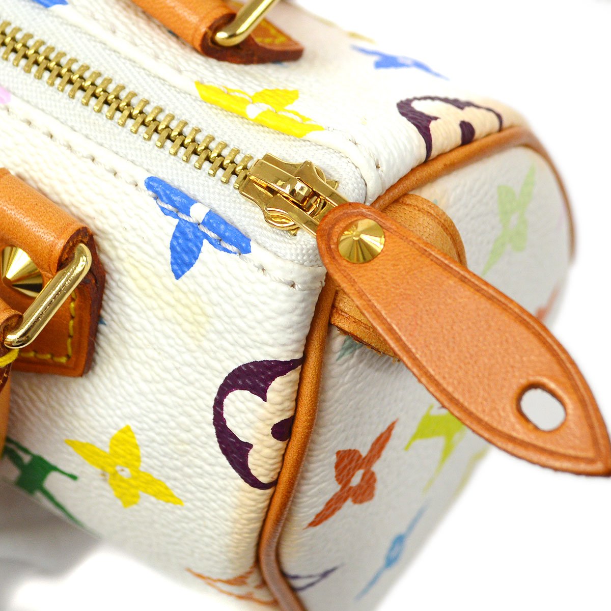 LOUIS VUITTON 2003 MINI SPEEDY MONOGRAM MULTICOLOR M92645 90222