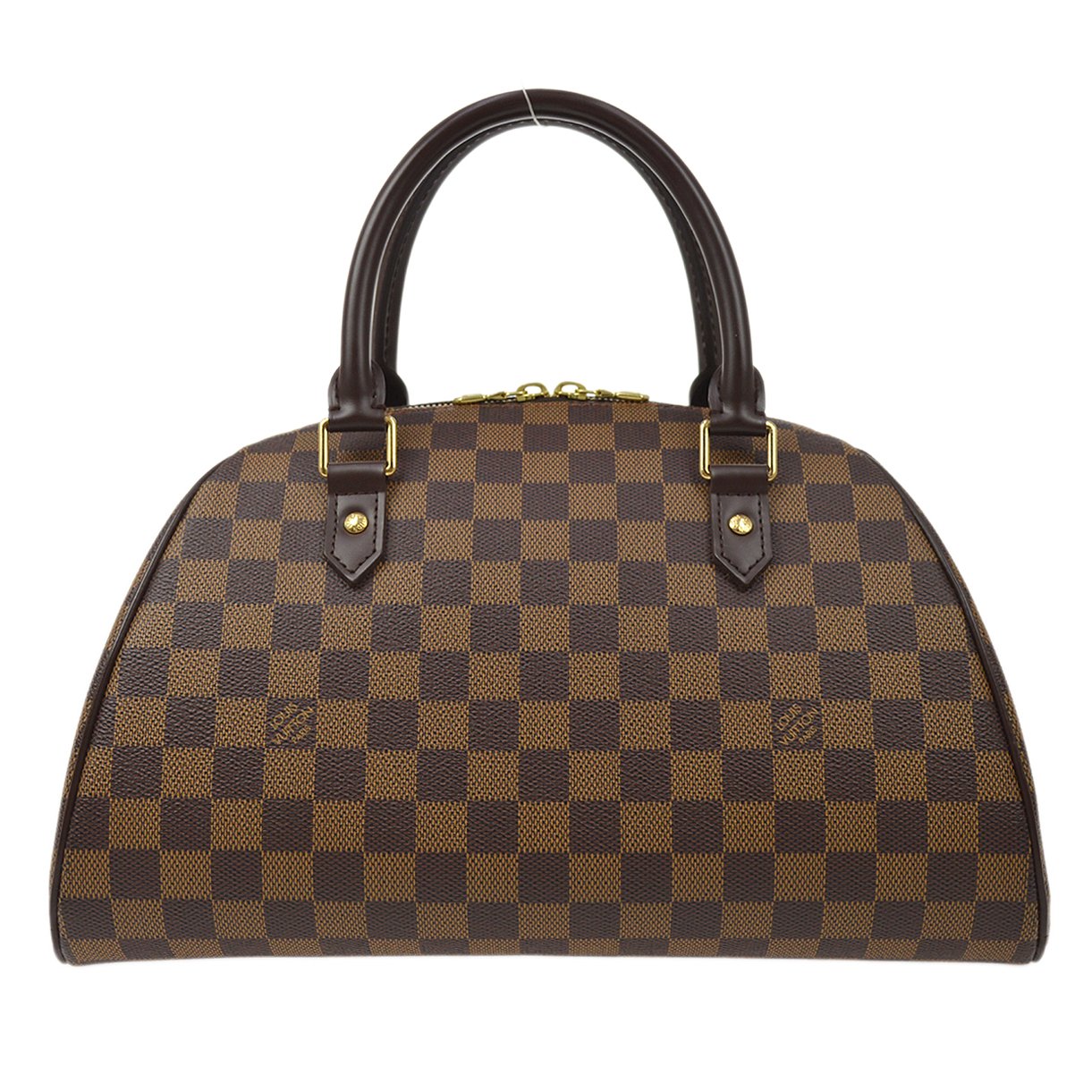 Louis Vuitton ★ RIVERA MM HAND Bag DAMIER EBENE N41434 60732