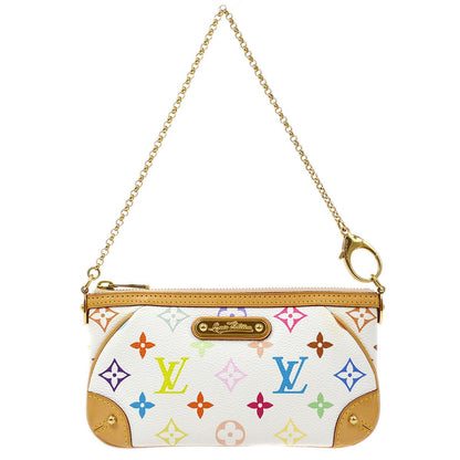 Louis Vuitton ★ POCHETTE MILLA MM MONOGRAM MULTICOLOR M60096 81097