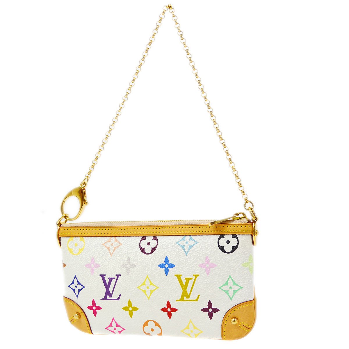 Louis Vuitton ★ POCHETTE MILLA MM MONOGRAM MULTICOLOR M60096 81097