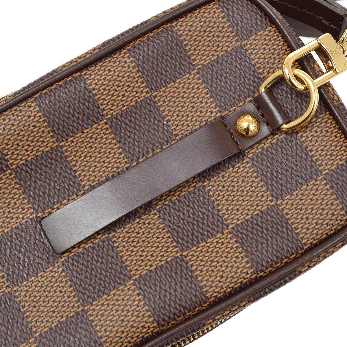 Louis Vuitton ★ 2007 ETUI OKAPI GM SHOULDER CAMERA CASE DAMIER N61737 71155