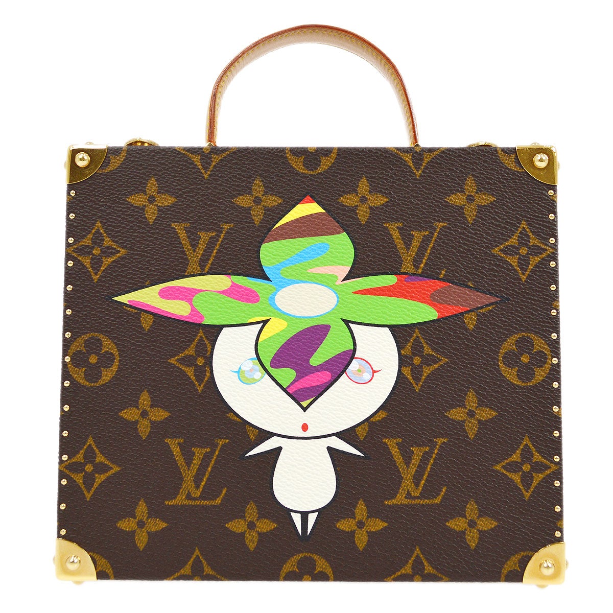 Louis Vuitton ★ x Takashi Murakami 2007 * FLOWER HAT MAN JEWELLERY BOX M92475 21579